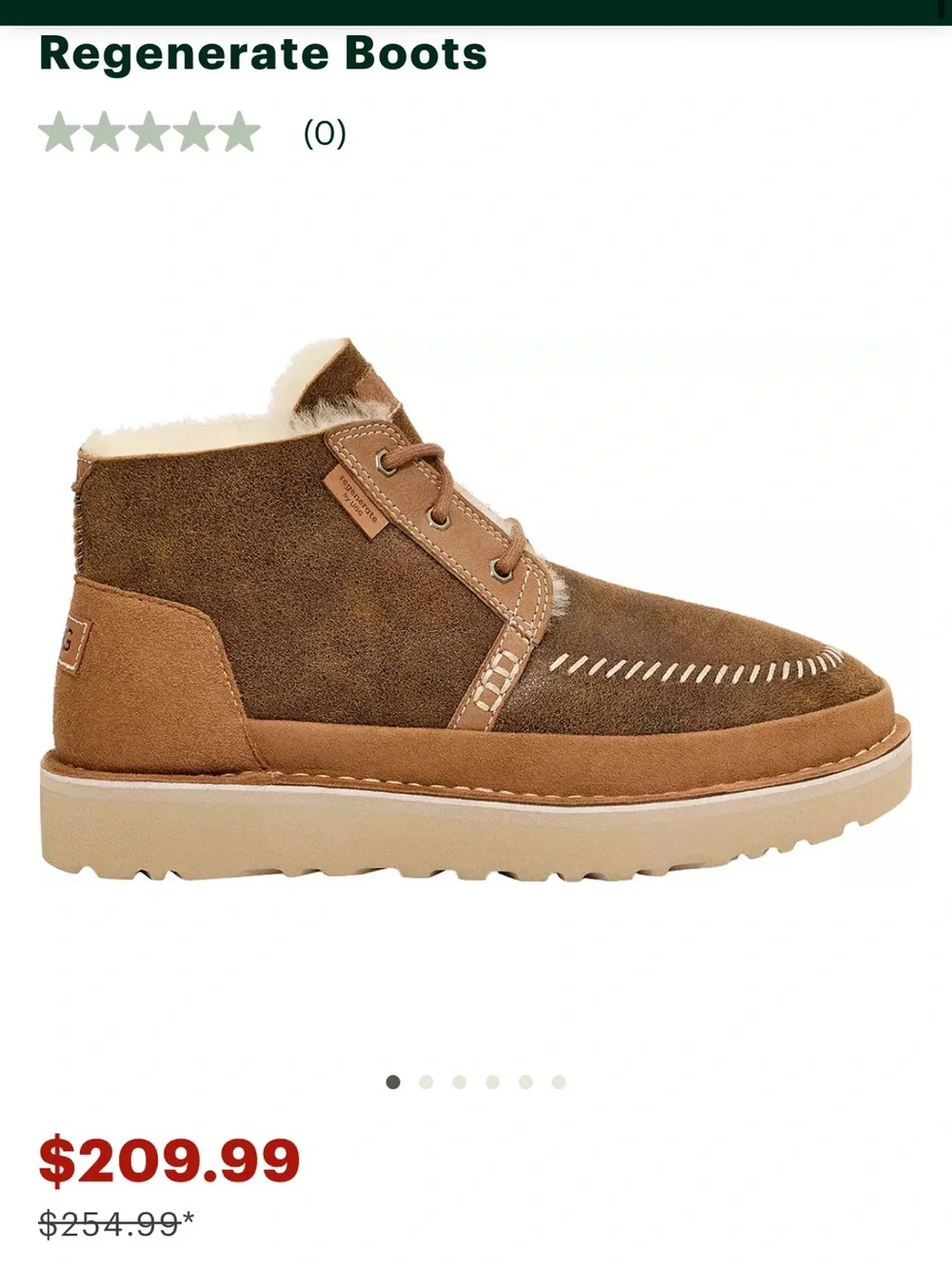 UGG Renegade Neumal Boots Men’s Size 4 / Women’s 5 / Kids 4Y